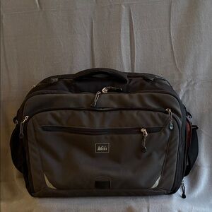 REI Black and Gray Laptop Bag